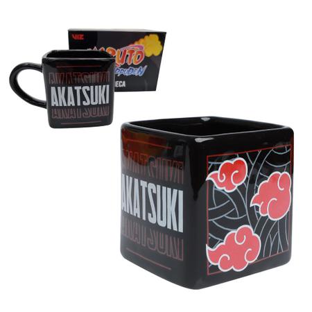 Caneca Akatsuki Nuvem Vermelha Vilas Renegadas Naruto