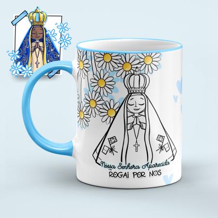 Imagem de Caneca Religiosa Nossa Senhora  Para Abençoar Seus Momentos