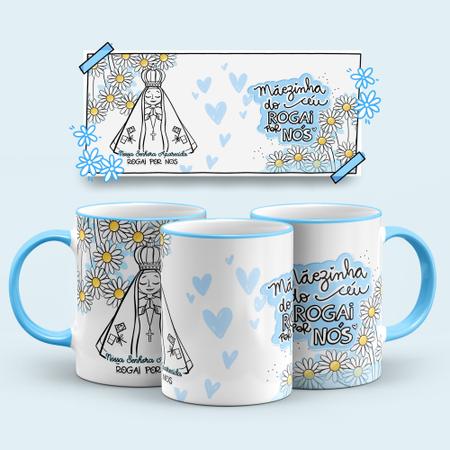 Imagem de Caneca Religiosa Nossa Senhora  Para Abençoar Seus Momentos