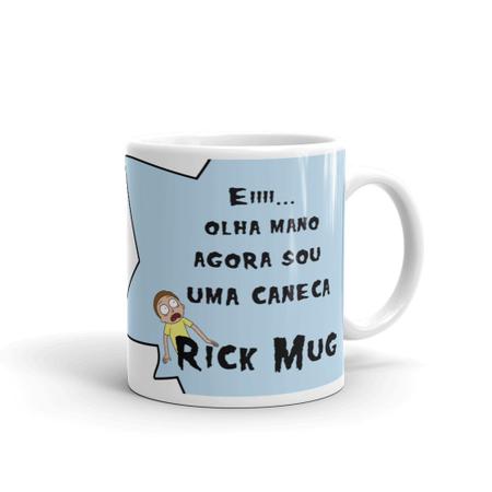 Caneca Rick And Morty Caindo