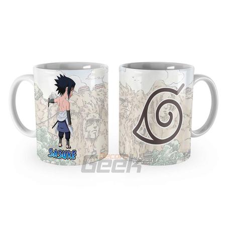 Caneca Akatsuki Naruto Nukenin Nuvem - Decora Geek