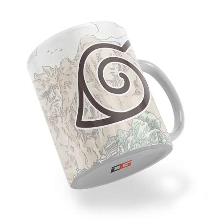 Caneca Akatsuki Naruto Nukenin Nuvem - Decora Geek