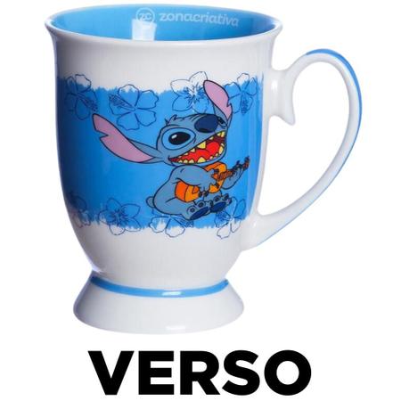 Imagem de Caneca Stitch Clássica Cerâmica 300ml + Caixa Presente Oficial Disney