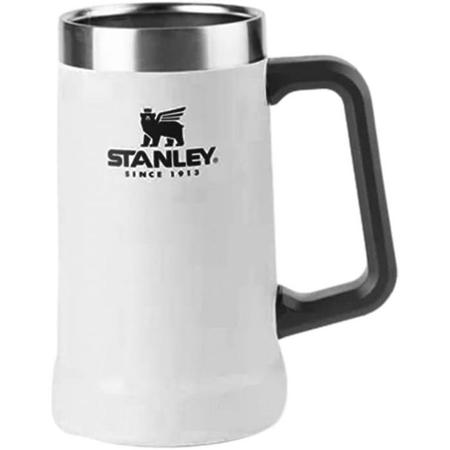 Imagem de Caneca Termica Stanley Cerveja 8042 Polar Branca 709ML