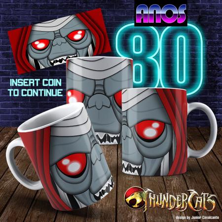 Caneca ThunderCats Mumm-Ra (Desenhos Anos 80) Personalizada (Cerâmica  325ml) - Los Canequeiros - Canecas - Magazine Luiza