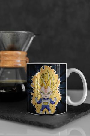 Caneca Dragon Ball Vegeta Super Saiyajin Personagem