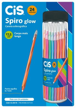 Imagem de Caneta Cis Spiro Glow