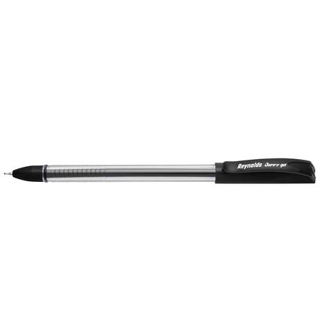 Caneta de gel Reynolds Jiffy de 0,5 mm Needle Point Black In Imagem de Caneta de gel Reynolds Jiffy de 0,5 mm Needle Point Black In