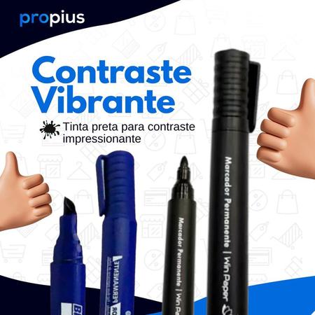 Imagem de Caneta Marcador Permanente Esboçando Escrita Desenho Plástico Vidro Metal Material Escolar Superfícies Diversas Bico