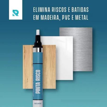 Imagem de Caneta Para Retoque E Reparo Em Mdf Madeira Plástico Pvc