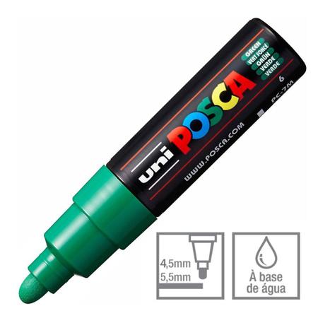 Imagem de Caneta Posca Marcador Uni-Ball PC-7M Verde 6