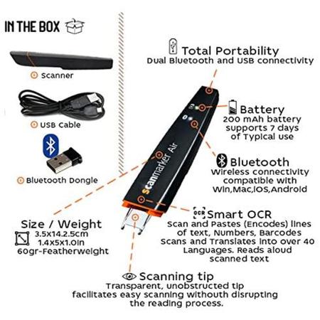 Compre Caneta de scanner fácil de usar Digitalização rápida Caneta