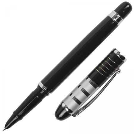 Caneta Tinteiro Yiren Engraved Black And Grey F Imagem de Caneta Tinteiro Yiren Engraved Black And Grey F
