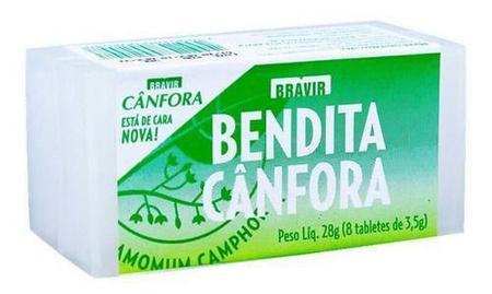 Imagem de Canfora Bendita Cânfora Com 16 Tabletes