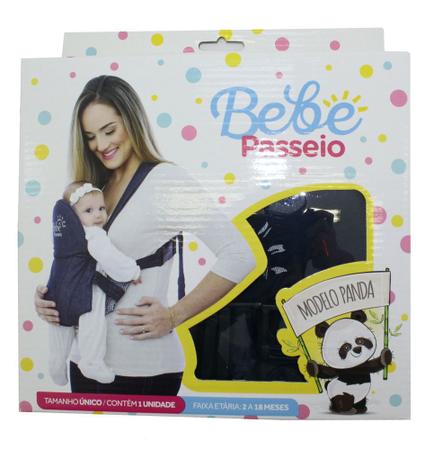 Imagem de Canguru Bebê Passeio Modelo Panda  Bebe Passeio