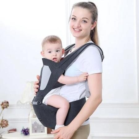 Imagem de Canguru Bebês Passeio Masculino Feminino Menino Menina 5 em 1 até 5kg Acolchoado Confortável