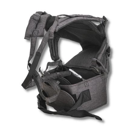 Canguru hip melange preto - kiddo Imagem de Canguru hip melange preto - kiddo