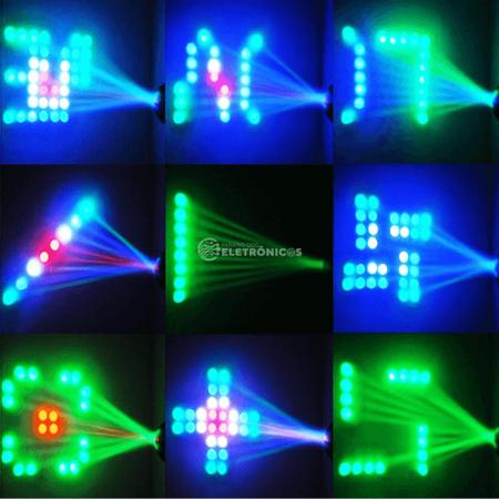 Imagem de Canhão de Efeitos e Desenhos Holograficos Raio Laser Multicoloridos - 1948811