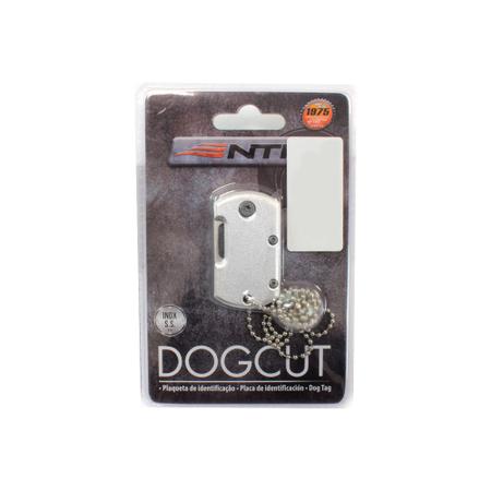 Imagem de Canivete Dogcut NTK Tático em formato de dog tag - NTK
