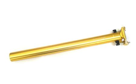 Canote Selim com Carrinho 31.6x400mm Dourado - Wg - Acessórios