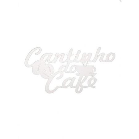 Imagem de Cantinho do Café Xicara Em MDF - Branco