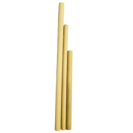 Imagem de Canudo De Bambu Pacote 12Un - 25Cm