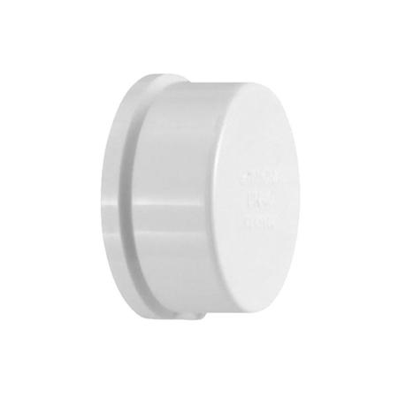 Cap para Esgoto Branco - Krona, Tamanho: 75mm Imagem de Cap para Esgoto Branco - Krona, Tamanho: 75mm