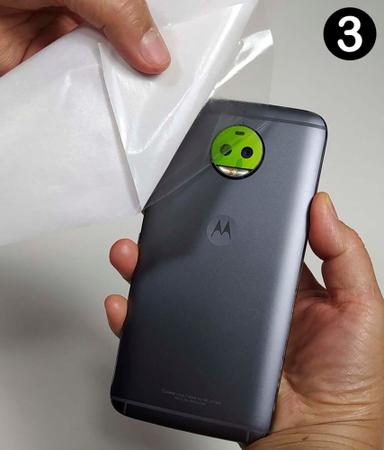 Imagem de Capa Adesivo Skin023 Verso Para Motorola Moto G6 Plus