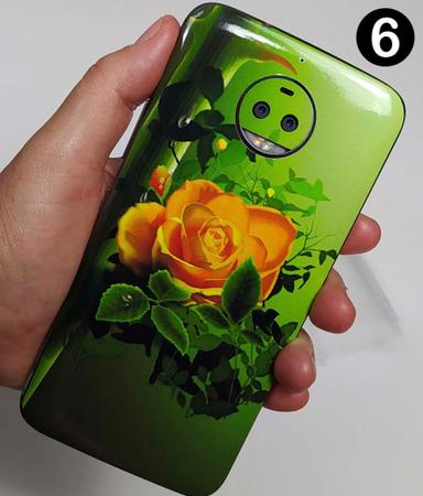 Imagem de Capa Adesivo Skin255 Verso Para Motorola Moto G6