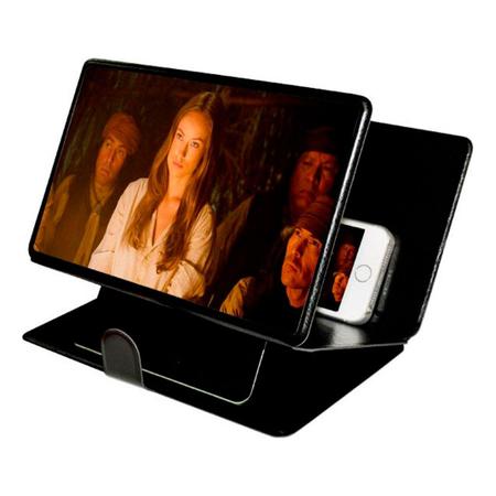 Imagem de Capa Ampliador tela Celular Iphone Samsung Motorola Lg Sony Projetor de Tela