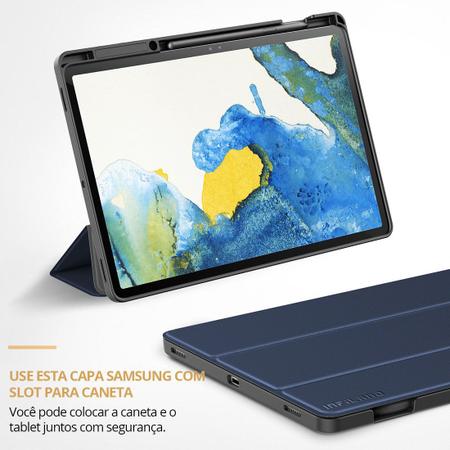 Imagem de Capa Anti Impacto com Fino Acabamento Galaxy Tab S7 Plus 12.4 pol 2020 SM-T970 e SM-T975