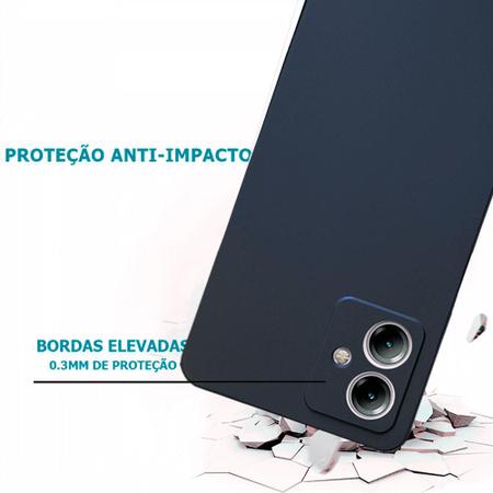 Imagem de Capa Anti Impacto Para Motorola Moto G34 + Pelicula Hidrogel