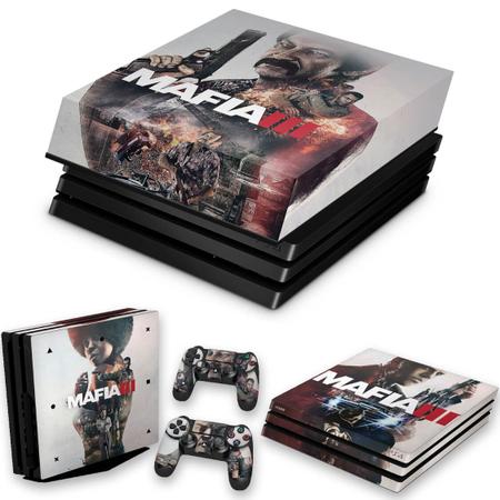 Capa Anti Poeira e Skin PS4 Pro