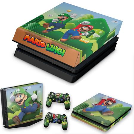 Capa Anti Poeira e Skin Compatível PS4 Slim - Super Mario Bros - Pop Arte  Skins - Capa para PS4 - Magazine Luiza