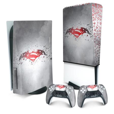 KIT PS5 Capa Anti Poeira e Skin - Brasil - Pop Arte Skins