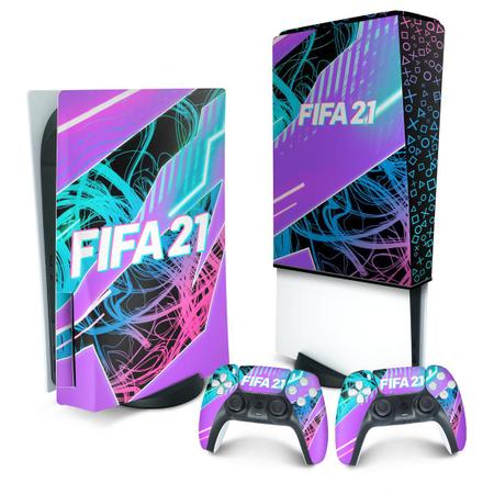 Imagem de Capa Anti Poeira e Skin Compatível PS5 - FIFA 21