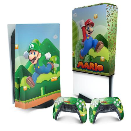 Capa Anti Poeira e Skin Compatível PS5 - Super Mario Bros - Pop Arte Skins  - Capa para PS5 - Magazine Luiza