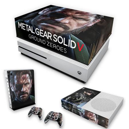 Imagem de Capa Anti Poeira e Skin Compatível Xbox One S Slim - Metal Gear Solid V