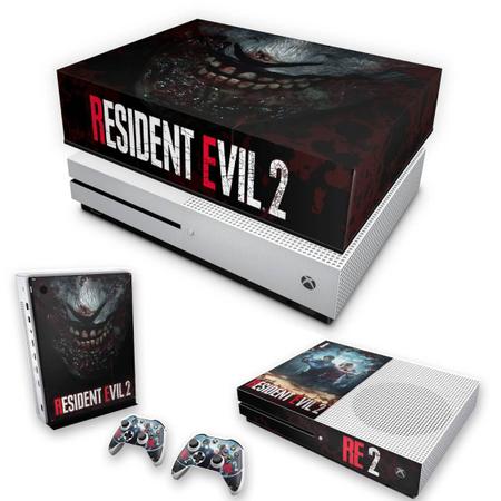 Capa Xbox One S Slim Anti Poeira - Resident Evil 2 Remake