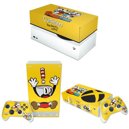 Capa PS5 Anti Poeira e Case Controle - Cuphead em Promoção na