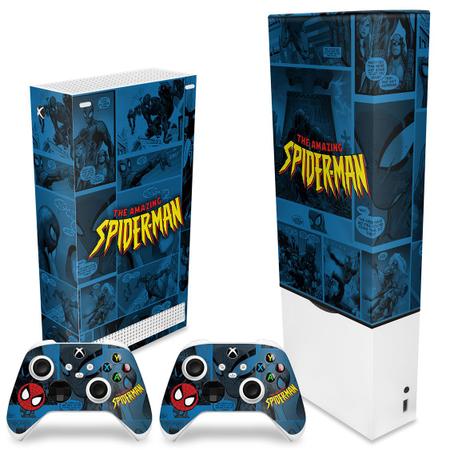 Skin PS4 Controle - Spider-Man Homem Aranha 2 - Pop Arte Skins