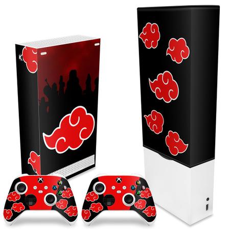 Xbox 360 Slim Capa Anti Poeira - Naruto Akatsuki - Pop Arte Skins