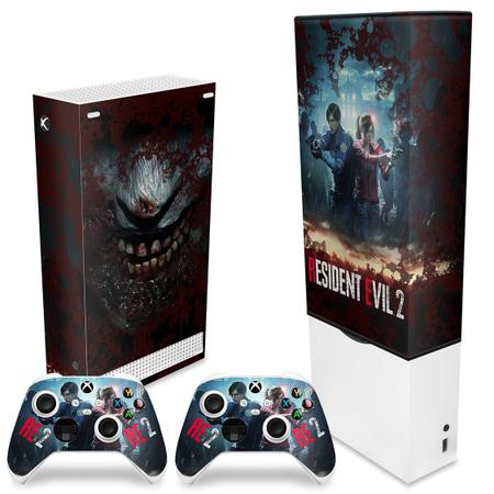 Capa Xbox One S Slim Anti Poeira - Resident Evil 2 Remake