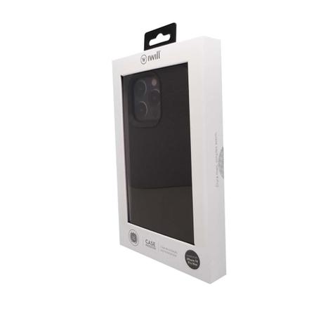 Clarity Case iWill para iPhone 14 Pro Transparente com Preto Capa  Antichoque Dupla-1958 - thulerio