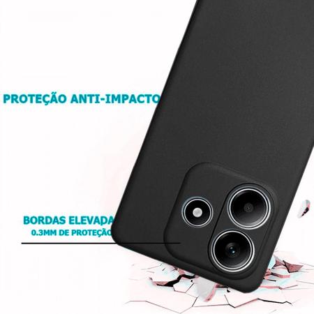 Imagem de Capa Aveludada Anti Impacto Para Xiaomi Redmi Note 14 5G