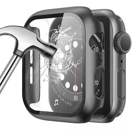 Imagem de Capa Bumper Película De Vidro Compativel Apple Watch 4 40mm