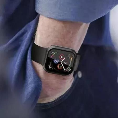Imagem de Capa Bumper Película De Vidro Compativel Apple Watch 4 40mm