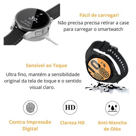 Imagem de Capa Bumper Protetor Acrílico 2in1 Para Galaxy Watch 4 40mm