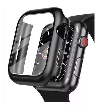 Imagem de Capa Bumper Vidro Temperado Compativel Apple Watch Série 6 40mm