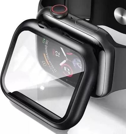 Imagem de Capa Bumper Vidro Temperado Compativel Apple Watch Série 6 40mm